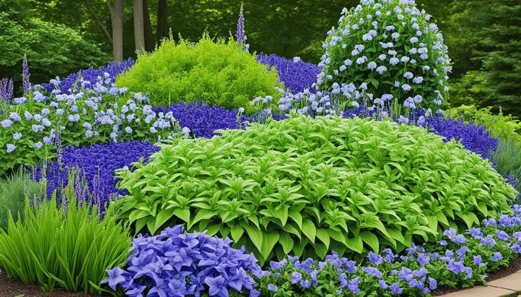 Balloon Flower in Garden