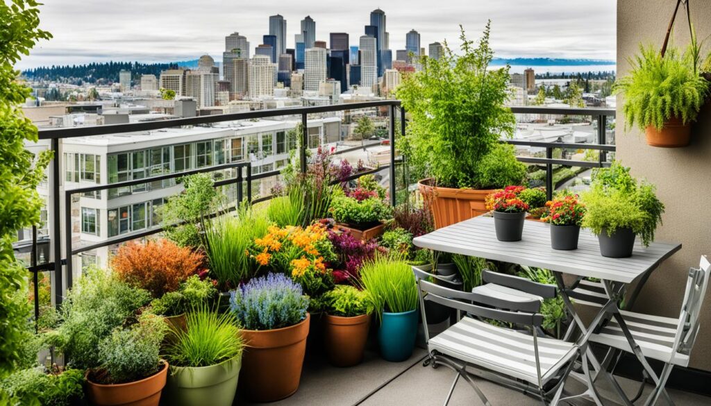 Container gardening in Seattle