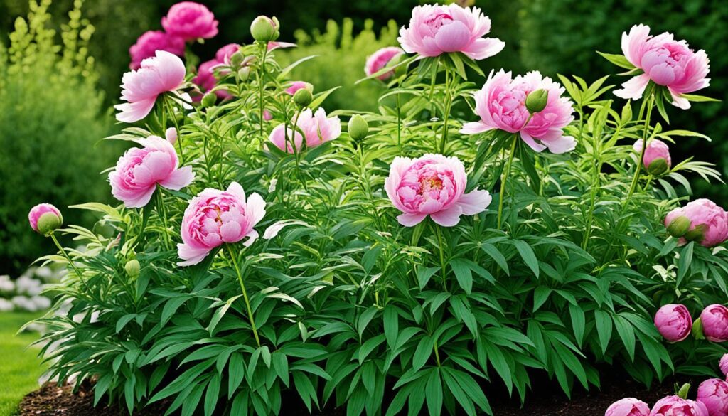 Fragrant Peony Blooms