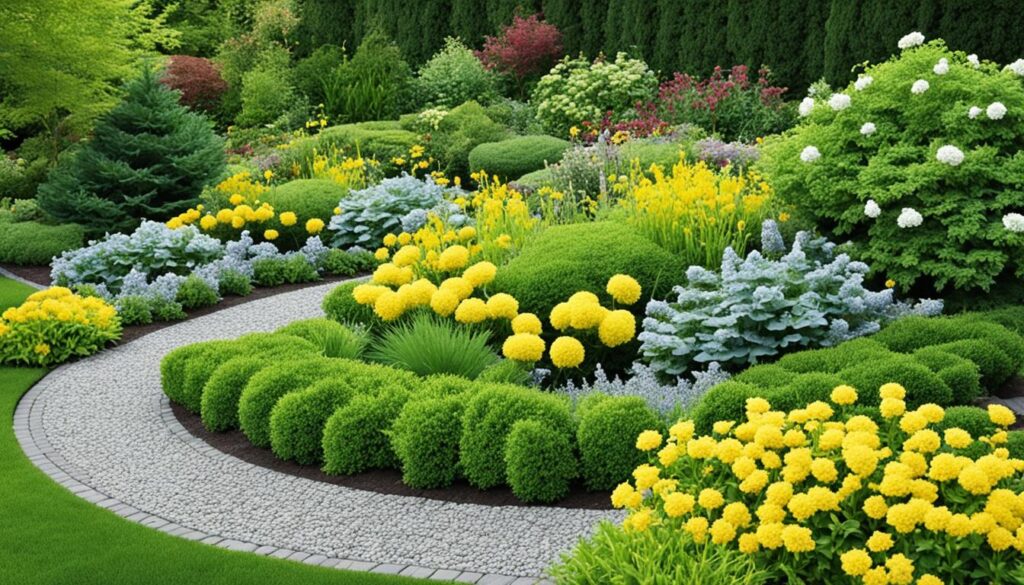 Garden Design Principles with Yellow Perennials