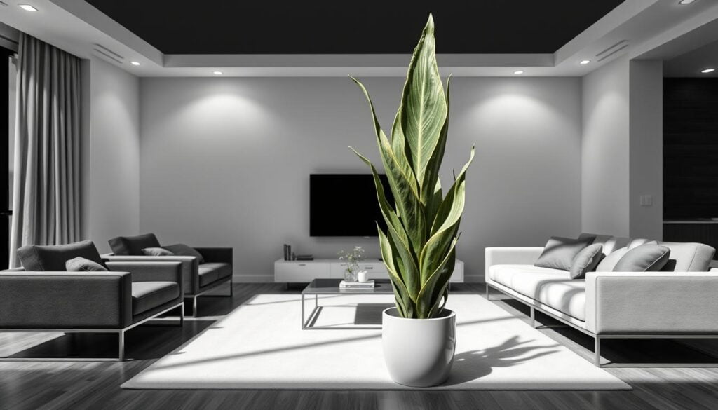 Sansevierias in Modern Home Decor