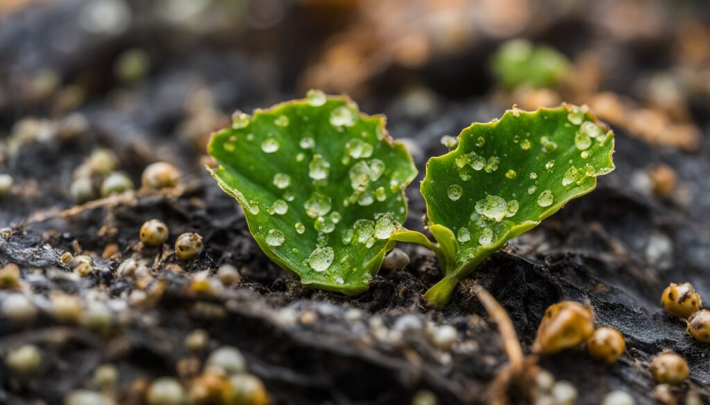 Scale insects on plant