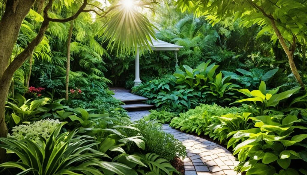 Shade plants for Miami gardens