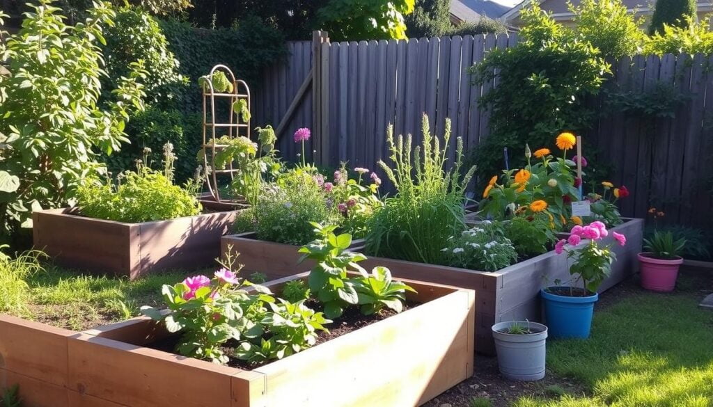 Raised beds and container gardens