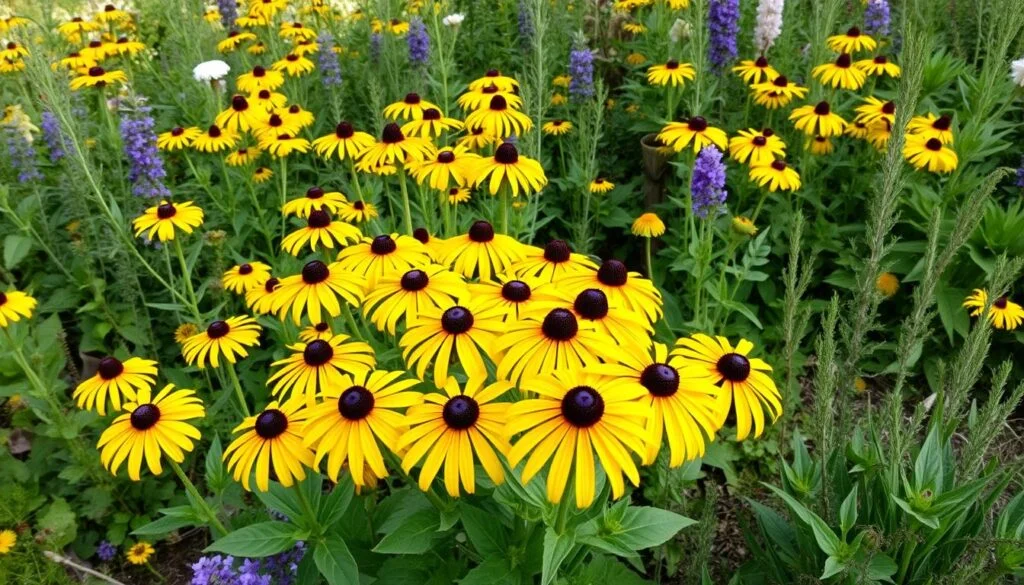 Rudbeckia in naturalized plantings