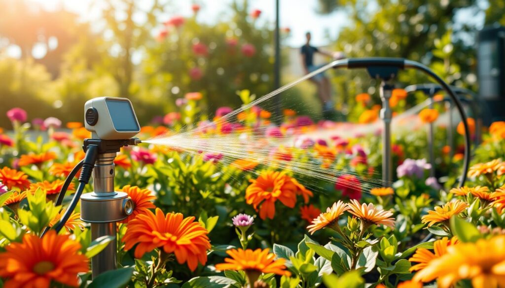 Smart irrigation system for tech-savvy gardeners