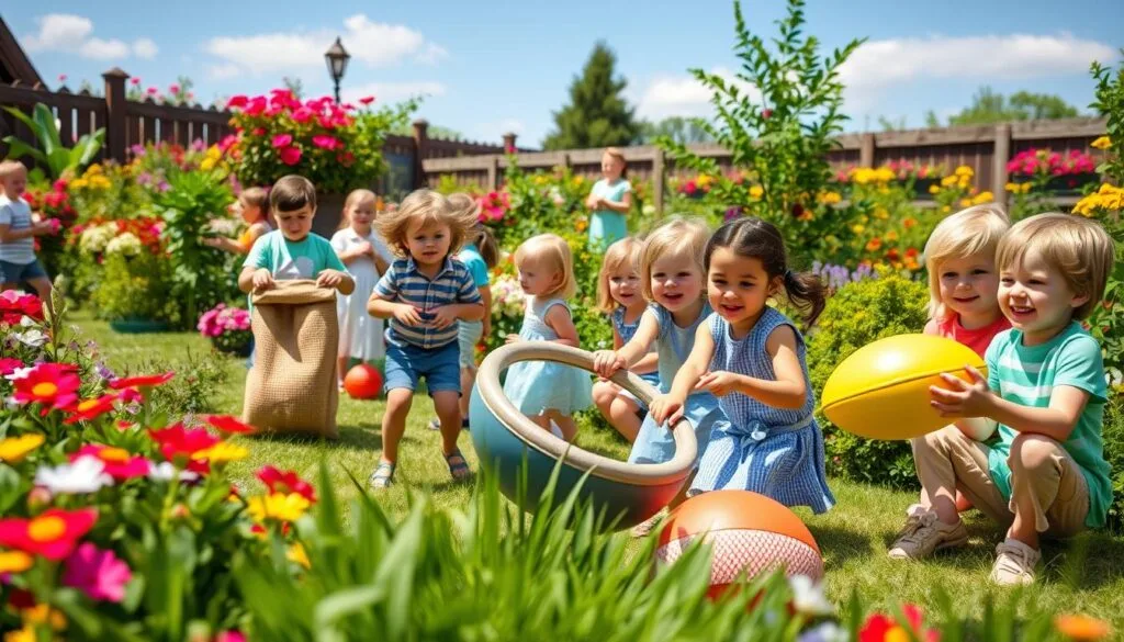 5 fun garden games