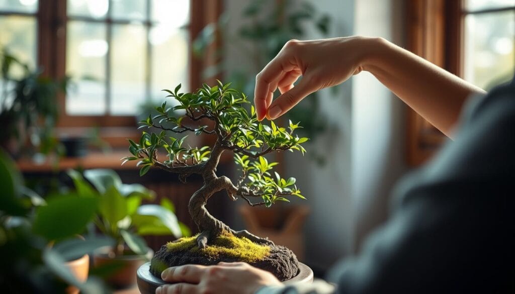 Bonsai as a therapeutic hobby
