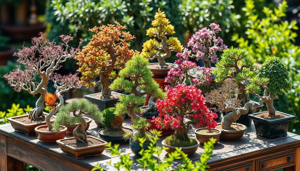 Bonsai tree species selection