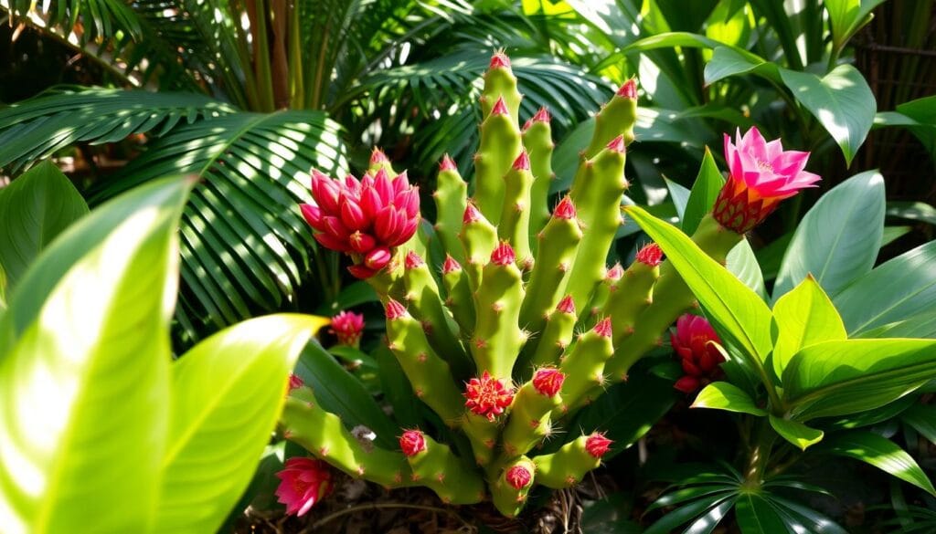Christmas cactus in natural habitat