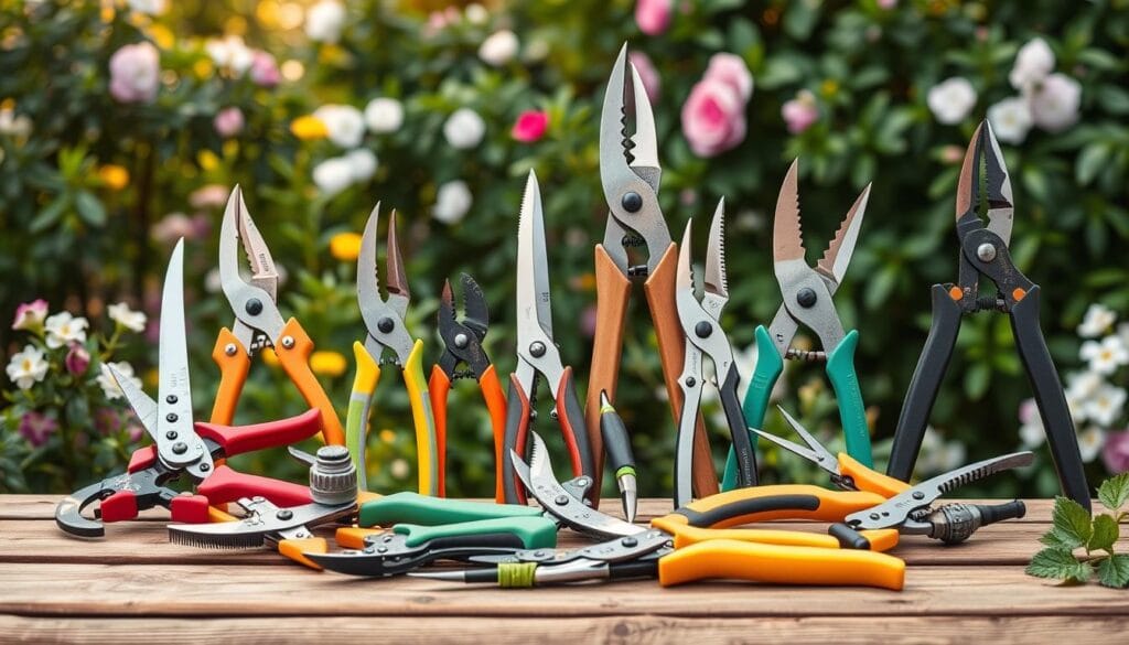 Garden pruners types