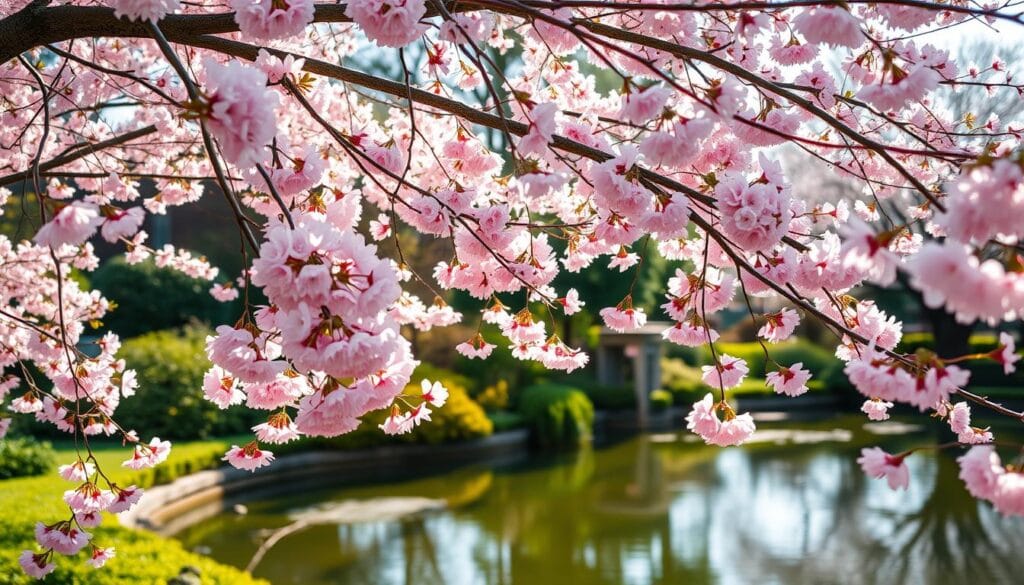Japanese Flowering Cherry spring bloom