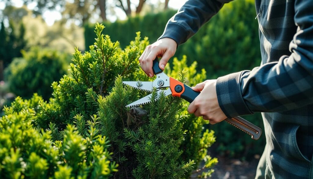 Juniper pruning techniques