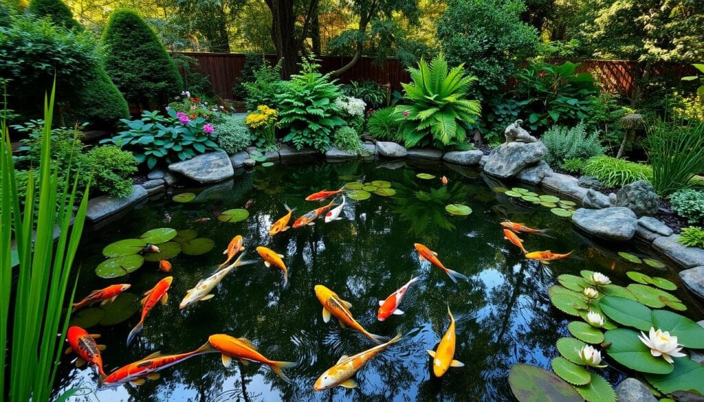 Koi pond designs
