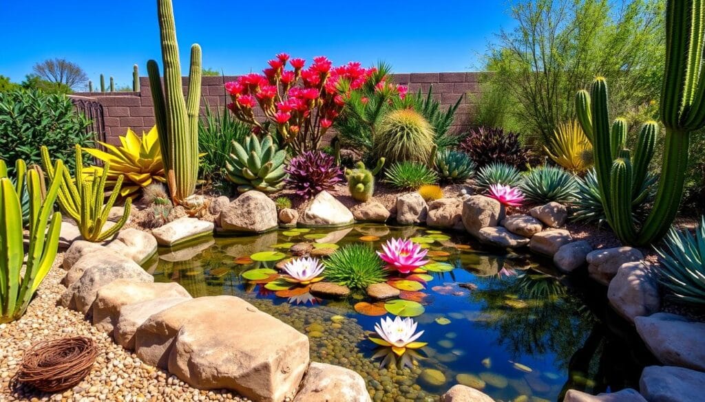 arizona garden pond design ideas