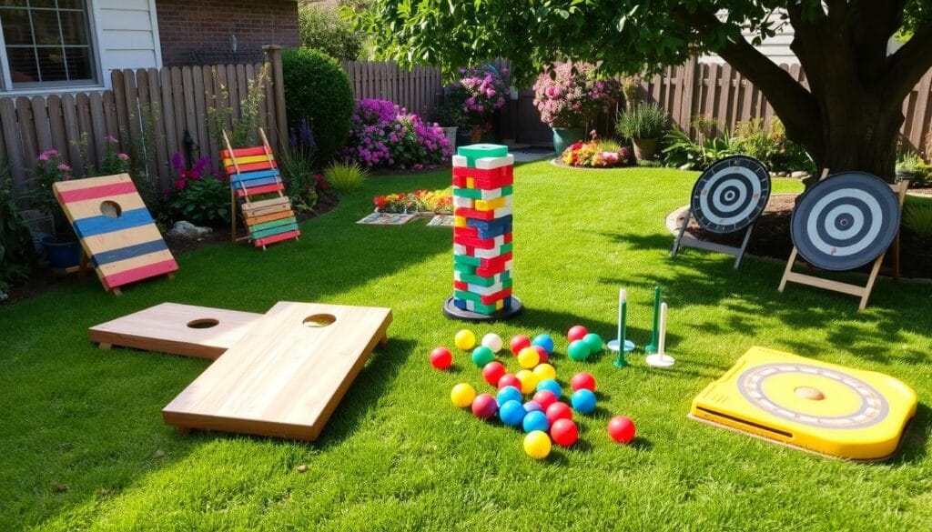 interactive yard games