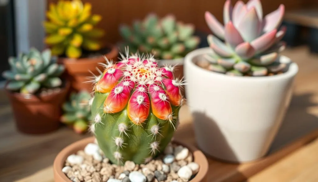 Moon Cactus (Gymnocalycium mihanovichii)