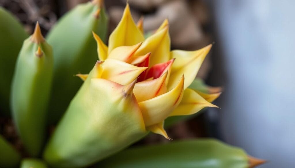 Easter Cactus yellowing leaves