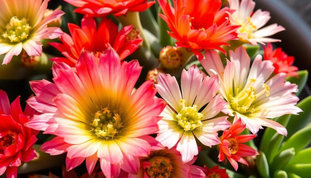 Easter cactus flower colors