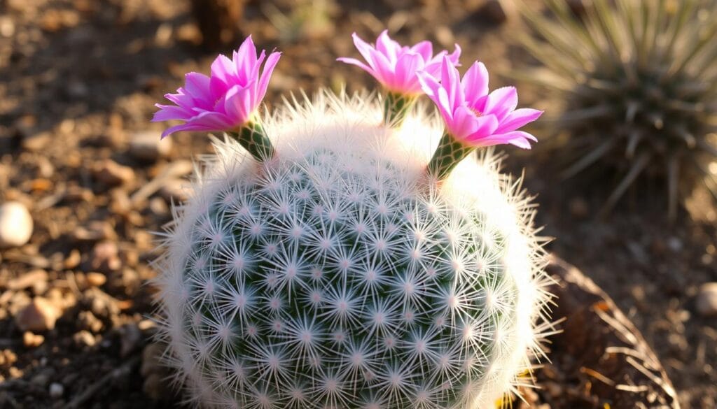 Mammillaria hahniana cactus
