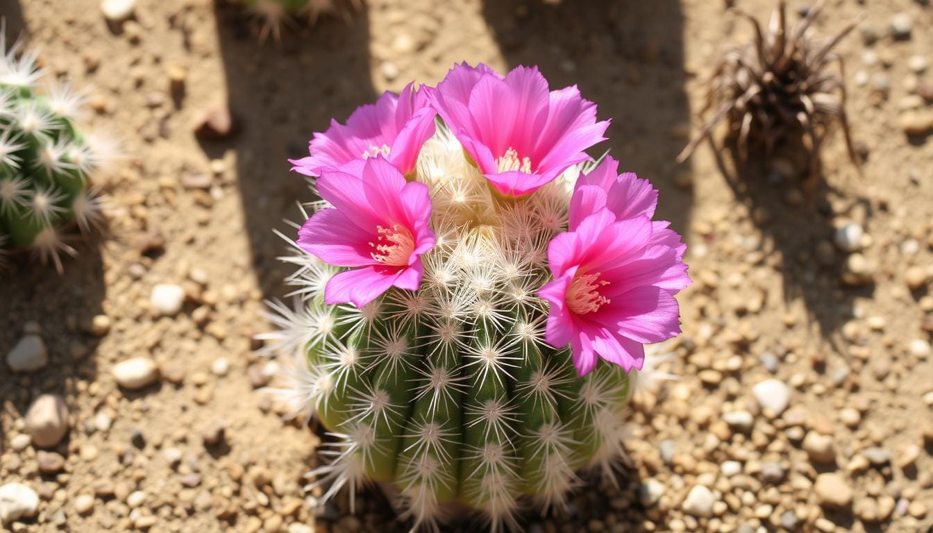 Old Lady Cactus (Mammillaria hahniana)