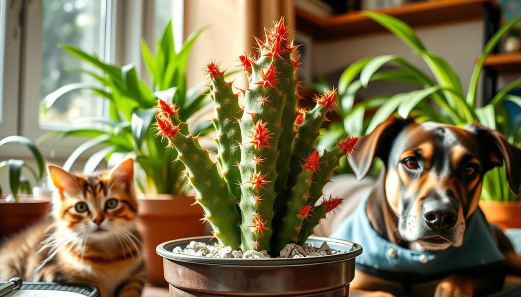 Fishbone cactus as pet-friendly houseplant