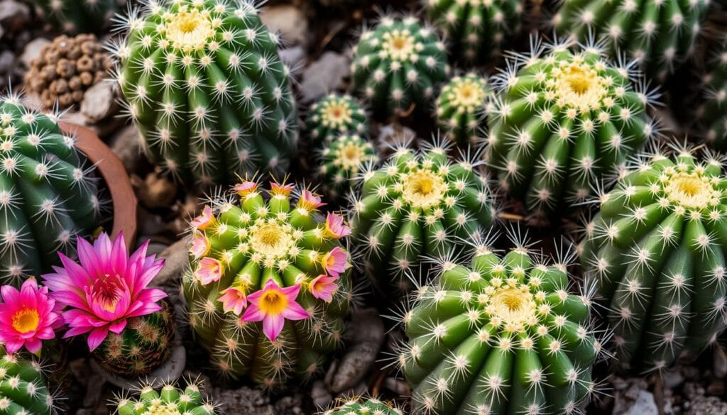 Mammillaria elongata varieties